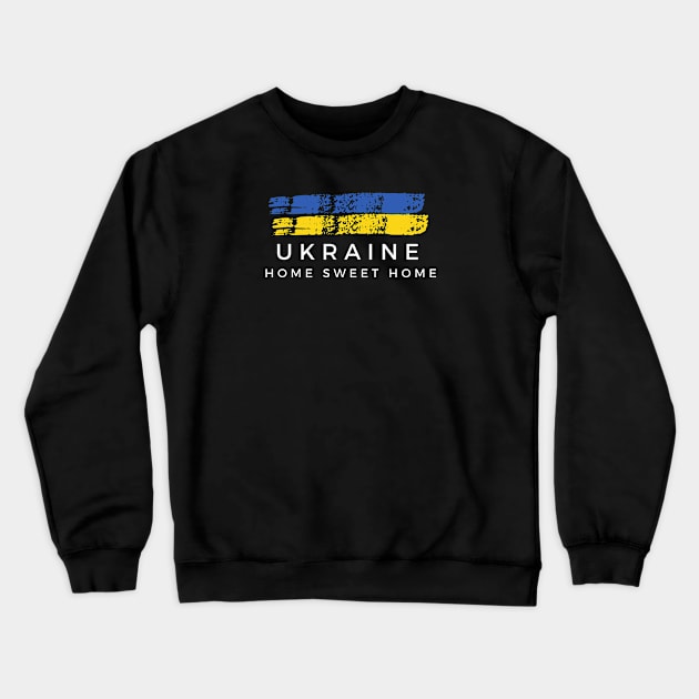 Ukraine Home Sweet Home Crewneck Sweatshirt by DoggoLove